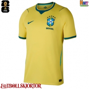 Brasilien Hemmatröja VM 2026 Kortärmad
